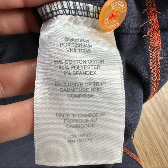 Spectrum Employee Uniform Polo Shirt Mens XL Roots73 Blue Stretch Embroidery NEW - Picture 7 of 10